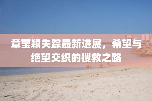 章瑩穎失蹤最新進(jìn)展，希望與絕望交織的搜救之路