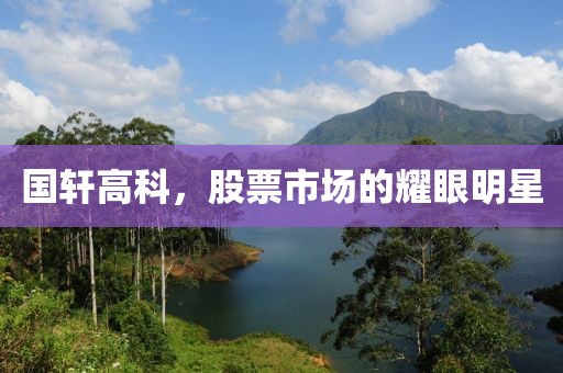 國(guó)軒高科，股票市場(chǎng)的耀眼明星