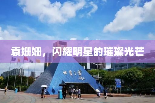 袁姍姍，閃耀明星的璀璨光芒