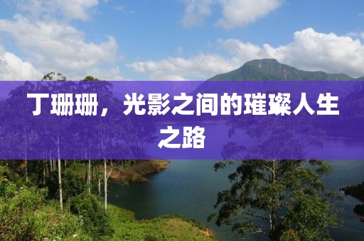 丁珊珊，光影之間的璀璨人生之路