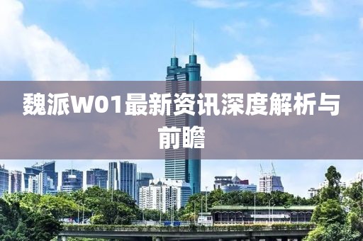 魏派W01最新資訊深度解析與前瞻
