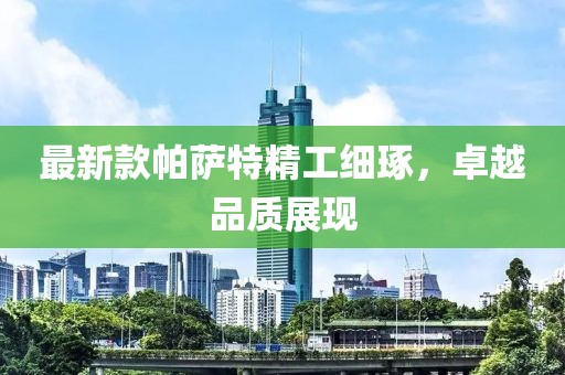 最新款帕薩特精工細(xì)琢，卓越品質(zhì)展現(xiàn)