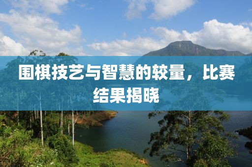 圍棋技藝與智慧的較量，比賽結(jié)果揭曉
