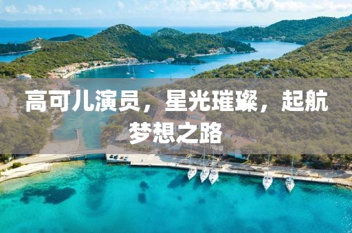 高可兒演員，星光璀璨，起航夢(mèng)想之路