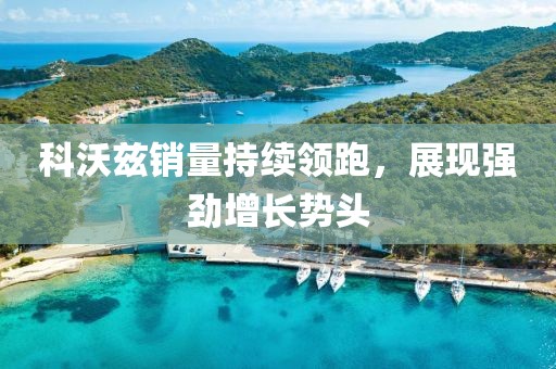科沃茲銷量持續(xù)領(lǐng)跑，展現(xiàn)強(qiáng)勁增長勢頭