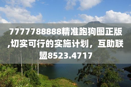 7777788888精準(zhǔn)跑狗圖正版,切實(shí)可行的實(shí)施計(jì)劃，互助聯(lián)盟8523.4717