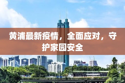 黃浦最新疫情，全面應對，守護家園安全
