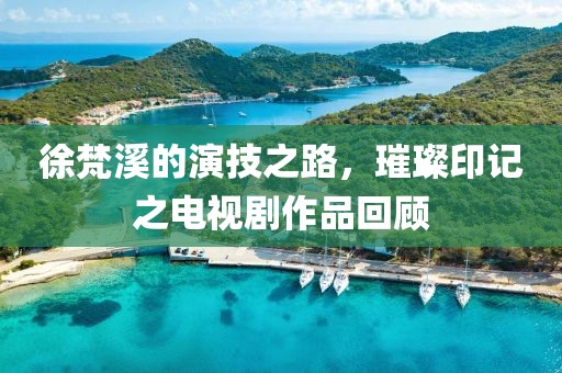 徐梵溪的演技之路，璀璨印記之電視劇作品回顧