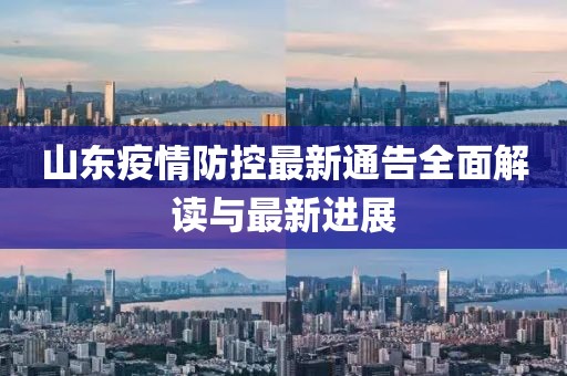 山東疫情防控最新通告全面解讀與最新進(jìn)展