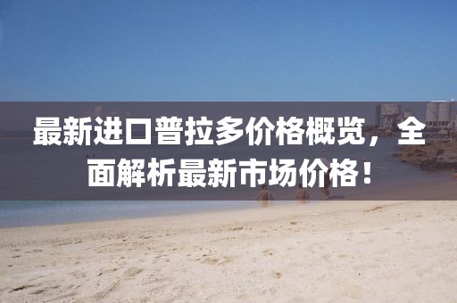 最新進口普拉多價格概覽，全面解析最新市場價格！