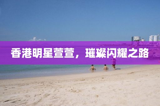 香港明星萱萱，璀璨閃耀之路