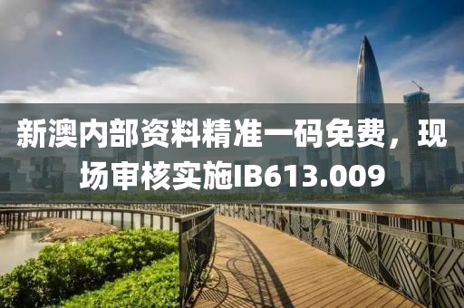 新澳內(nèi)部資料精準(zhǔn)一碼免費(fèi)，現(xiàn)場審核實(shí)施IB613.009