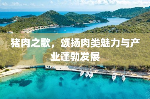 豬肉之歌，頌揚肉類魅力與產(chǎn)業(yè)蓬勃發(fā)展